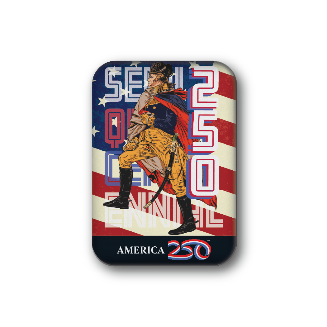 Patriotic George Washington | Officially Licensed America250™