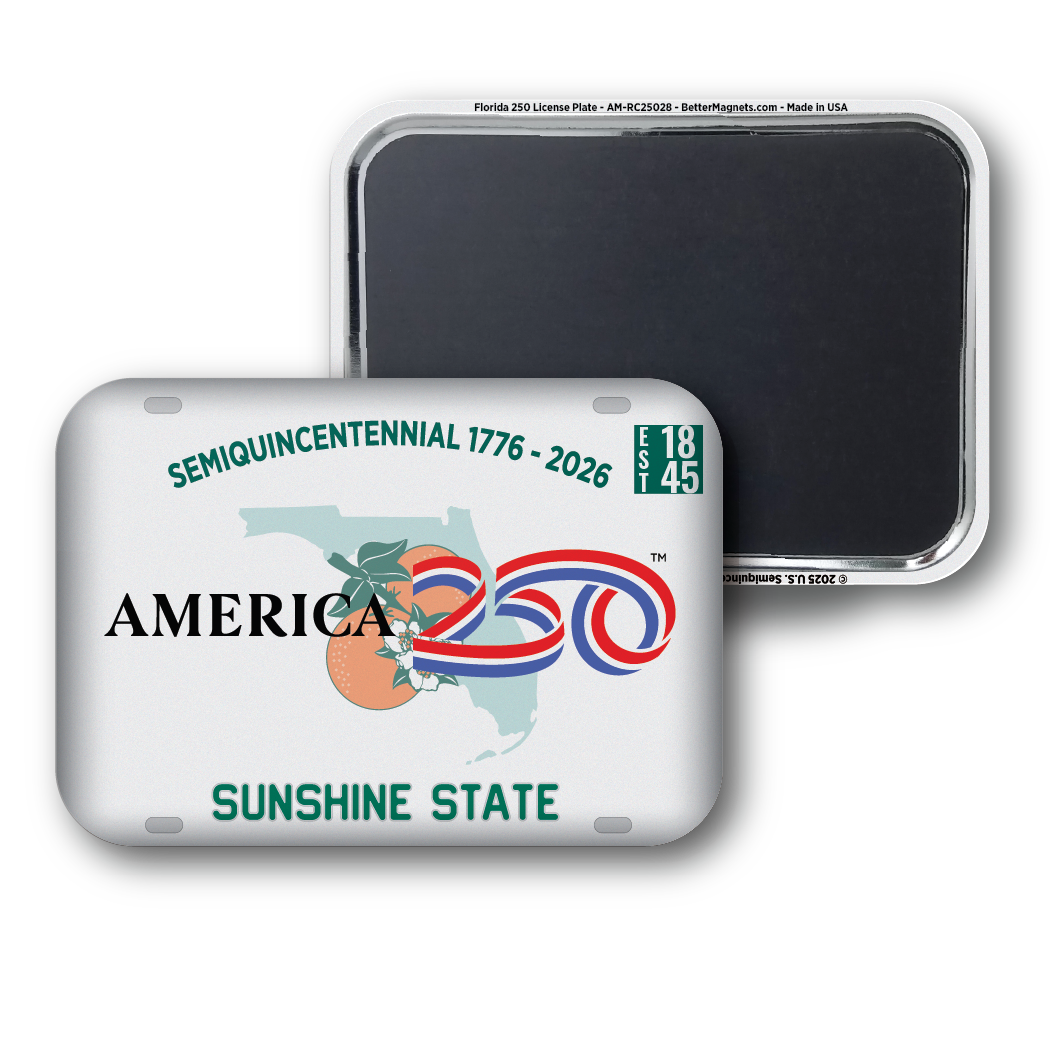 Florida 250 License Plate | Officially Licensed America250™
