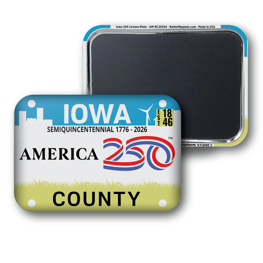 Iowa 250 License Plate | Officially Licensed America250™
