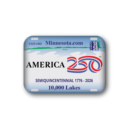 Minnesota 250 License Plate | Officially Licensed America250™