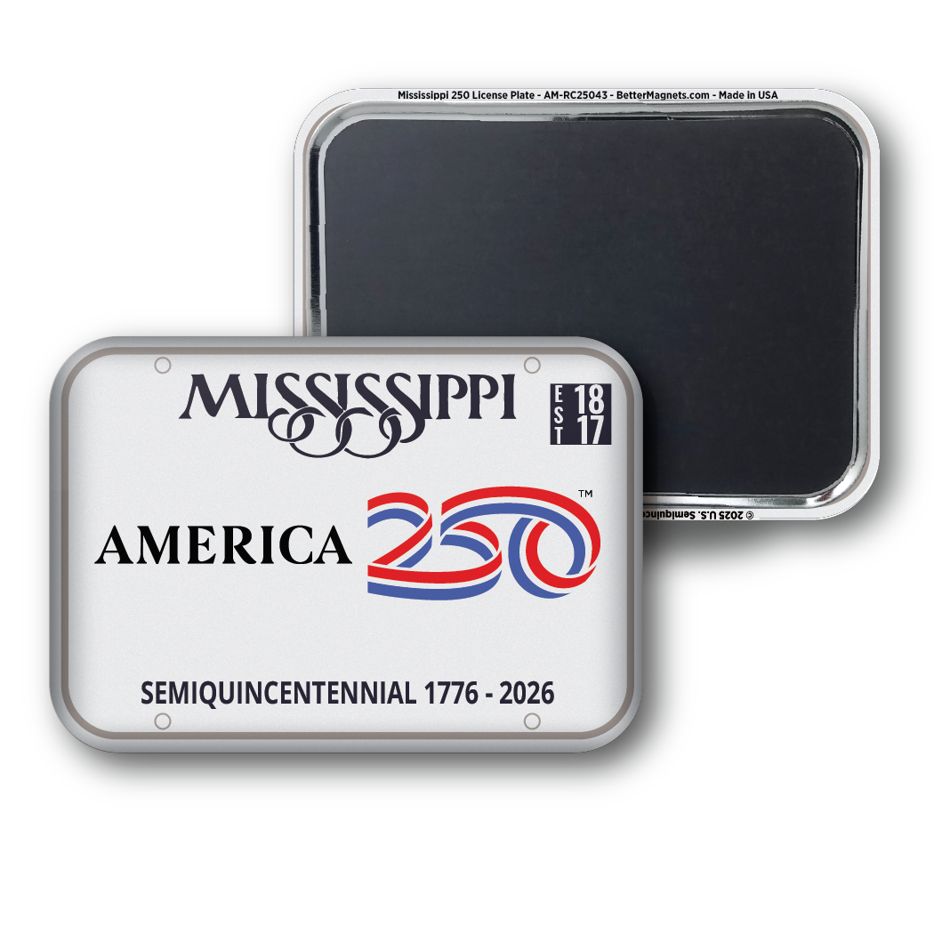 Mississippi 250 License Plate | Officially Licensed America250™