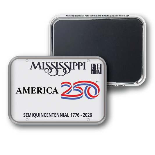 Mississippi 250 License Plate | Officially Licensed America250™
