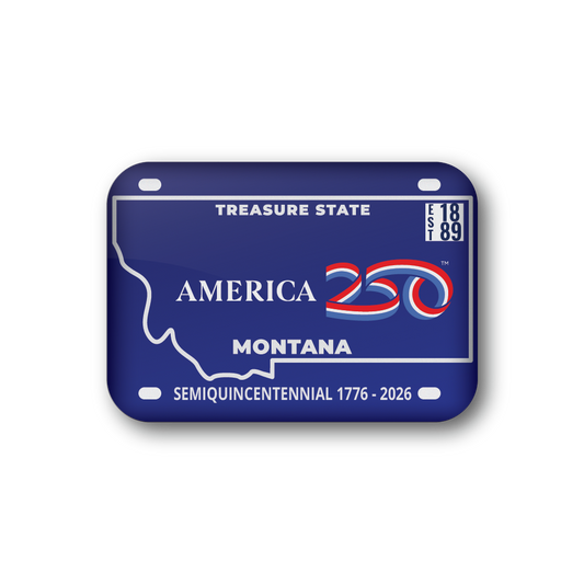 Montana 250 License Plate | Officially Licensed America250™