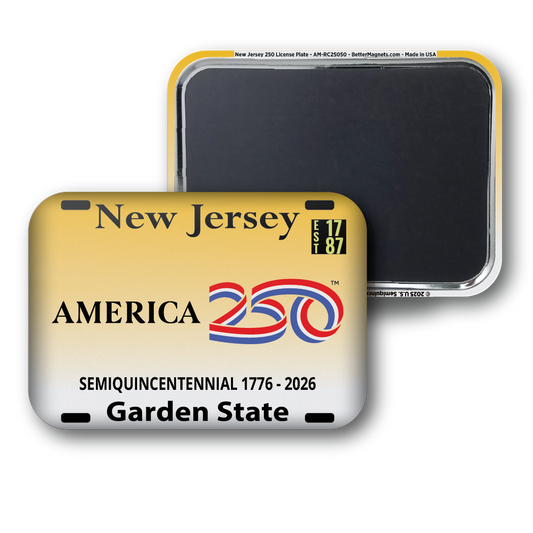 New Jersey 250 License Plate | Officially Licensed America250™
