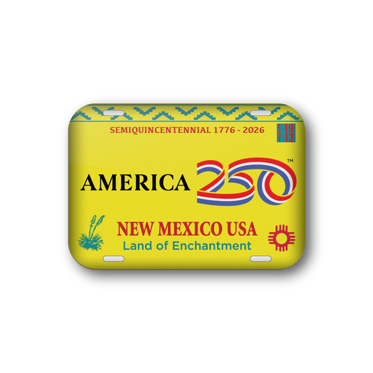 New Mexico 250 License Plate | Officially Licensed America250™