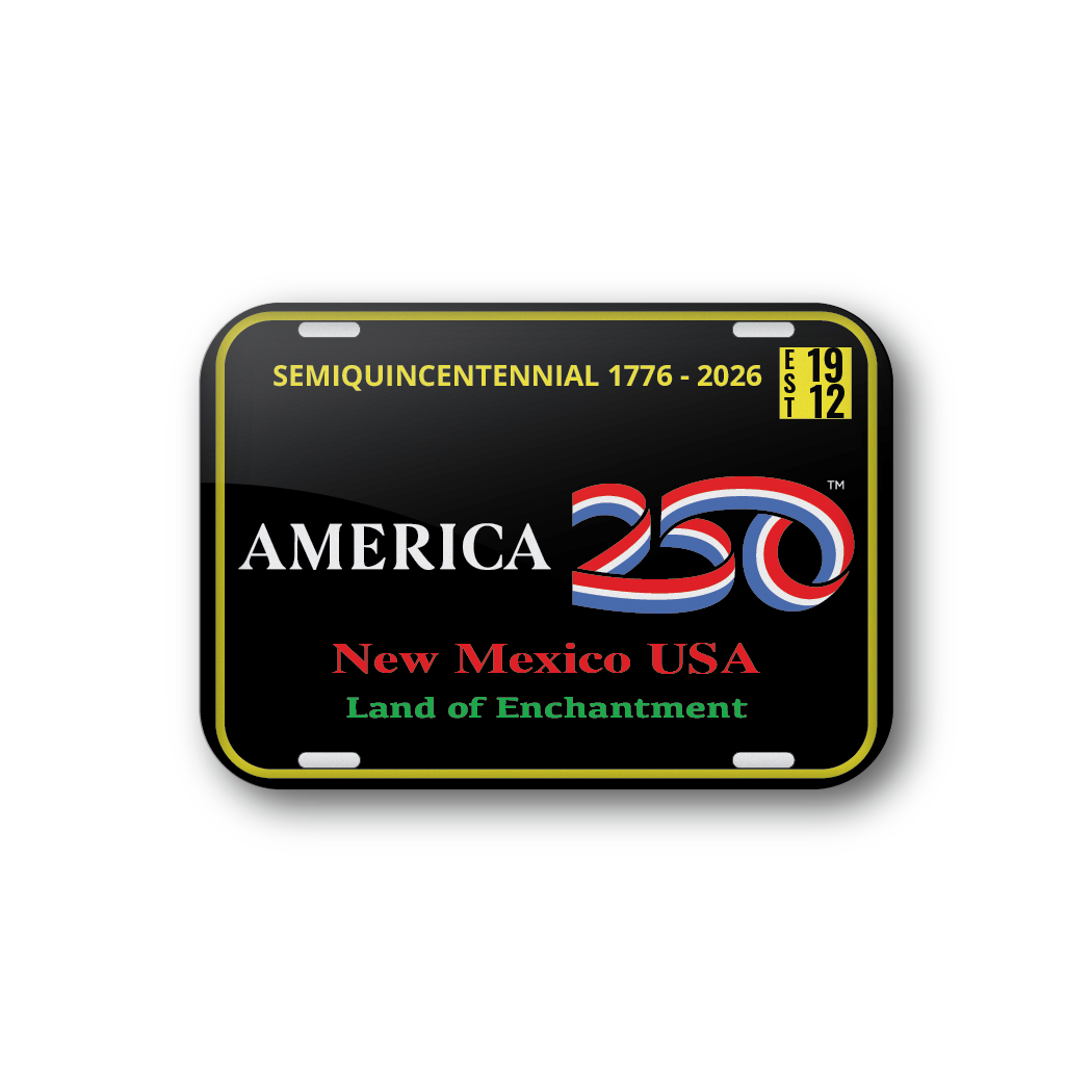 New Mexico Chili 250 License Plate | Officially Licensed America250™