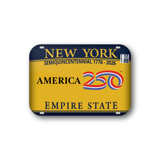 New York 250 License Plate | Officially Licensed America250™