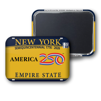 New York 250 License Plate | Officially Licensed America250™