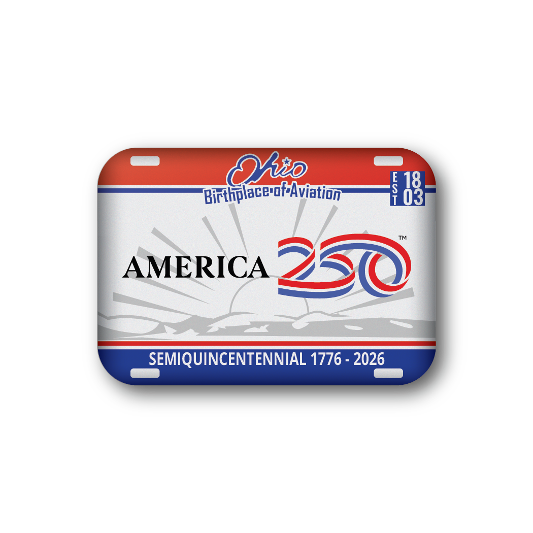 Ohio 250 License Plate | Officially Licensed America250™