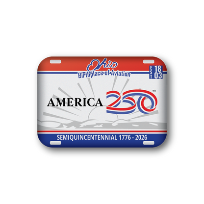 Ohio 250 License Plate | Officially Licensed America250™