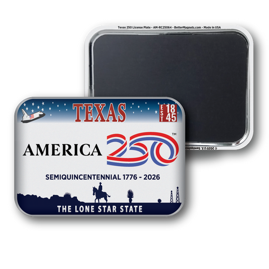 Texas 250 License Plate | Officially Licensed America250™