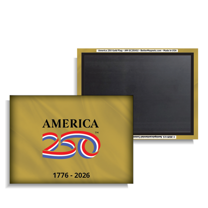 America250™ Gold Flag | Officially Licensed America250™