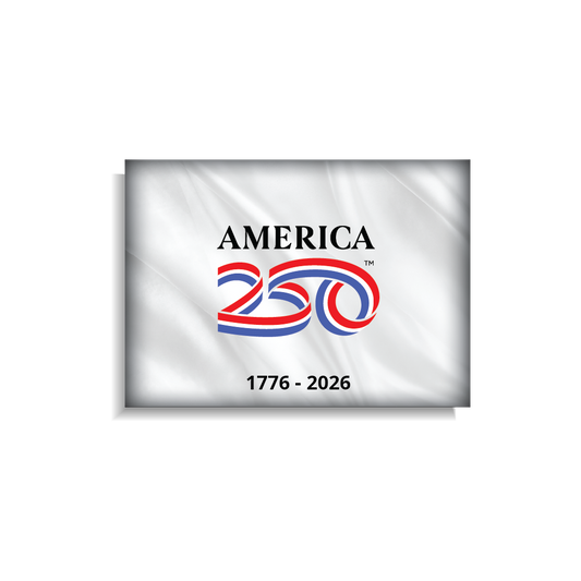 America250™ White Flag | Officially Licensed America250™