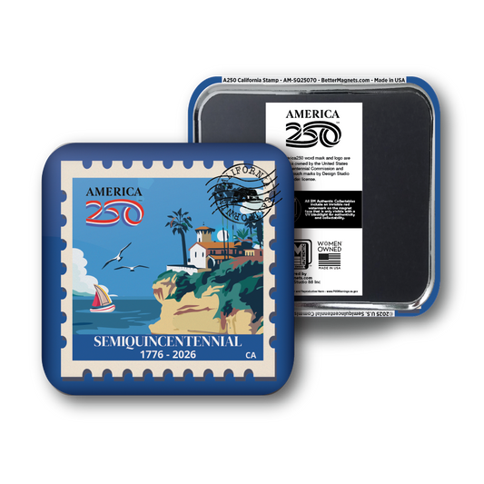 America250™ California Stamp | Officially Licensed America250™