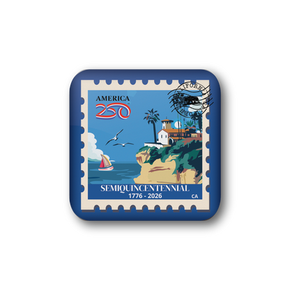 America250™ California Stamp | Officially Licensed America250™