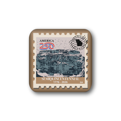 America250™ Georgia Stamp | Officially Licensed America250™