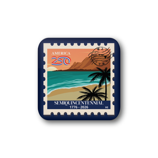 America250™ Hawaii Stamp | Officially Licensed America250™