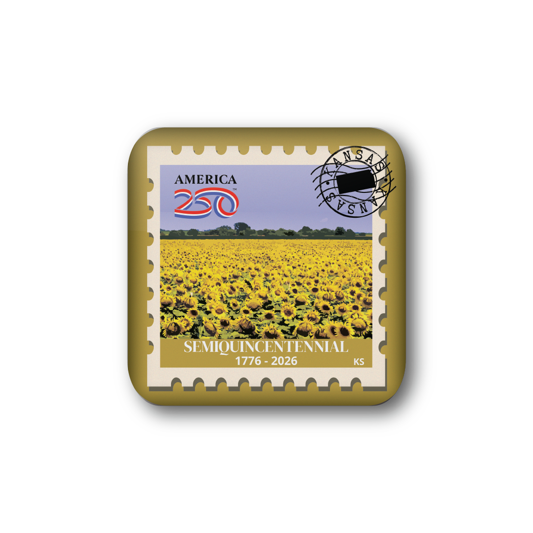 America250™ Kansas Stamp | Officially Licensed America250™
