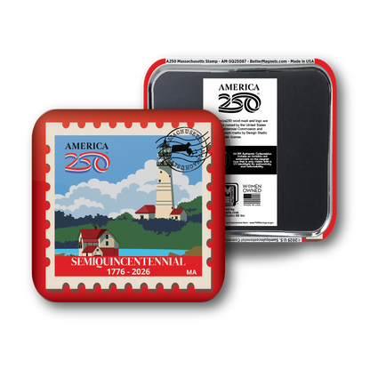 America250™ Massachusetts Stamp | Officially Licensed America250™