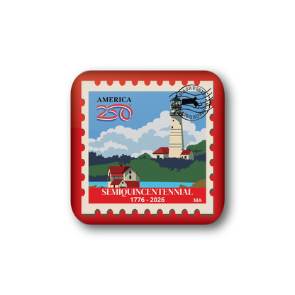 America250™ Massachusetts Stamp | Officially Licensed America250™