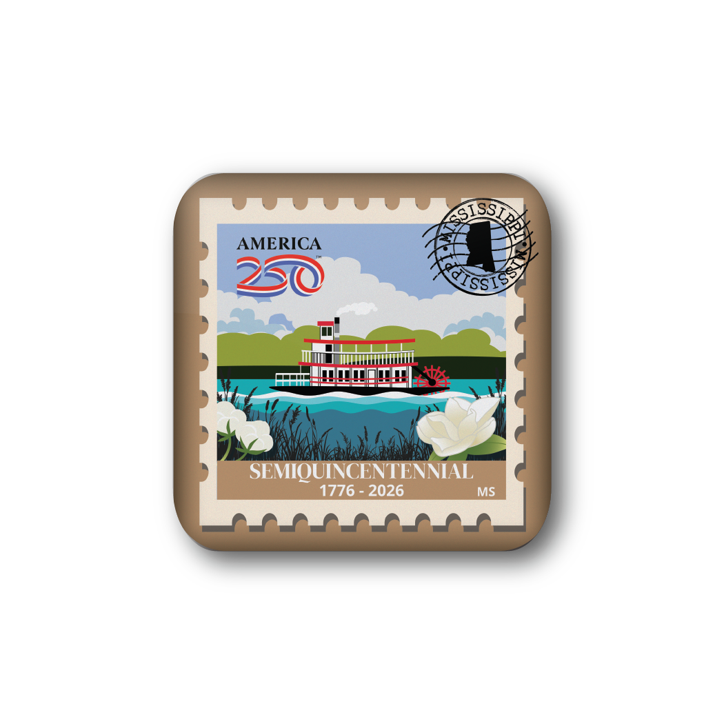 America250™ Mississippi Stamp | Officially Licensed America250™