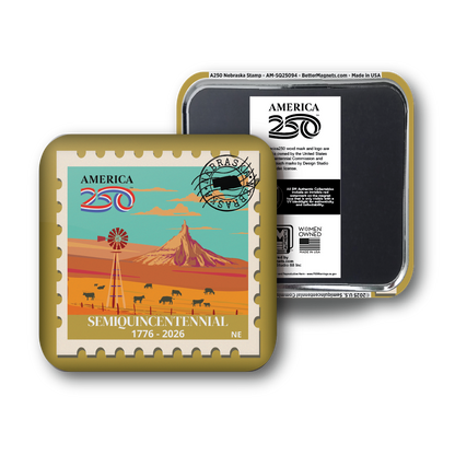 America250™ Nebraska Stamp | Officially Licensed America250™