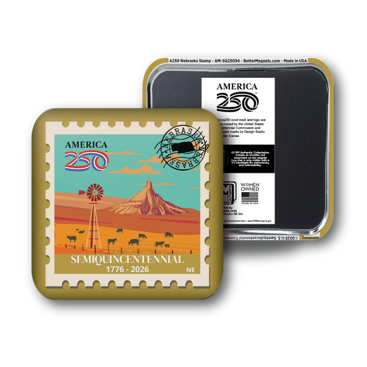 America250™ Nebraska Stamp | Officially Licensed America250™