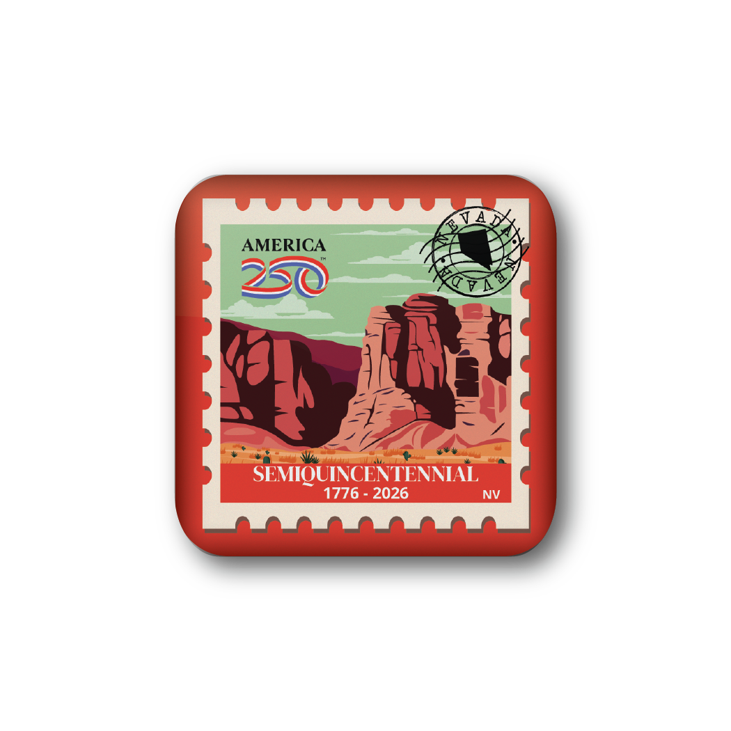 America250™ Nevada Stamp | Officially Licensed America250™