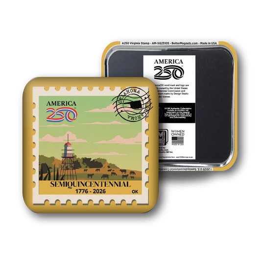 America250™ Oklahoma Stamp | Officially Licensed America250™