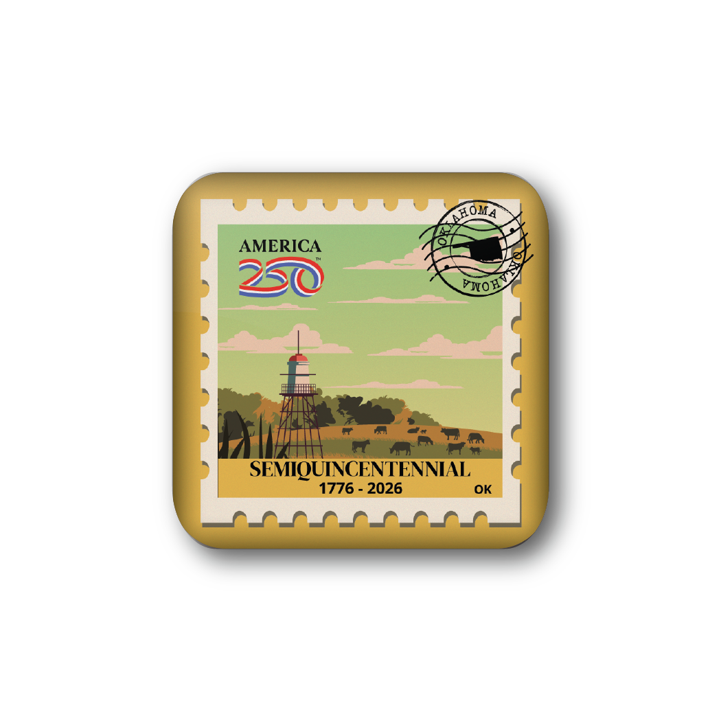 America250™ Oklahoma Stamp | Officially Licensed America250™