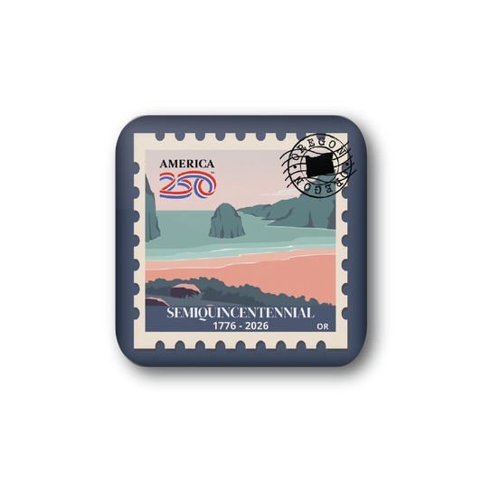 America250™ Oregon Stamp | Officially Licensed America250™