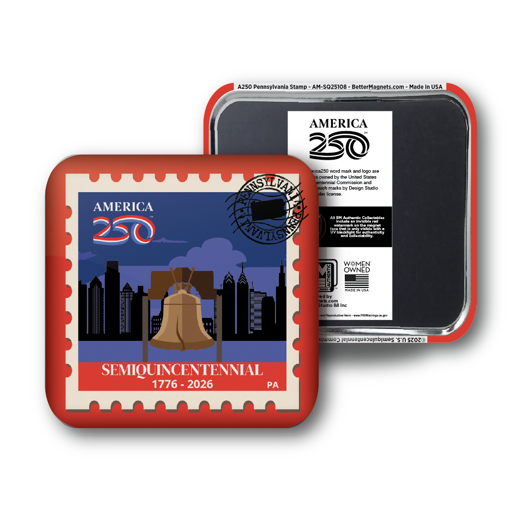 America250™ Pennsylvania Stamp | Officially Licensed America250™