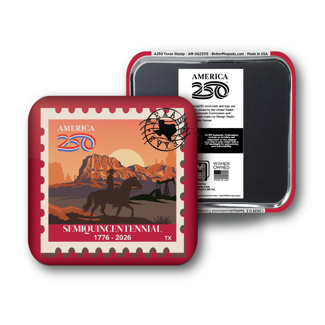 America250™ Texas Stamp | Officially Licensed America250™