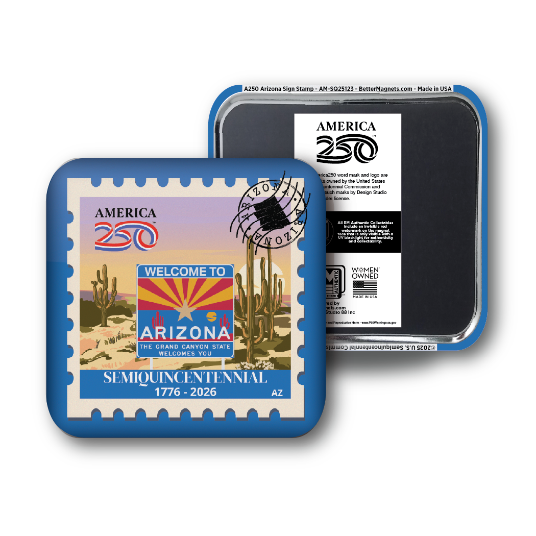America250™ Arizona Sign Stamp | Officially Licensed America250™