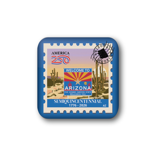America250™ Arizona Sign Stamp | Officially Licensed America250™