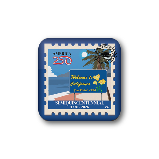 America250™ California Sign Stamp | Officially Licensed America250™