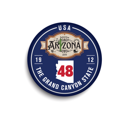 Arizona America250™ Badge | Officially Licensed AZ America250™