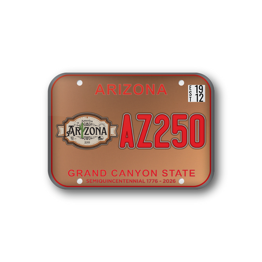 Arizona America250™ License Plate | Officially Licensed AZ America250™