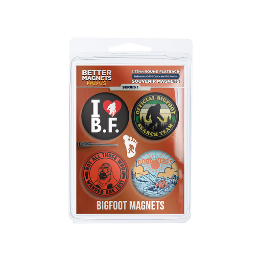 Bigfoot Magnets  BM minis 4-Pack | Series 1