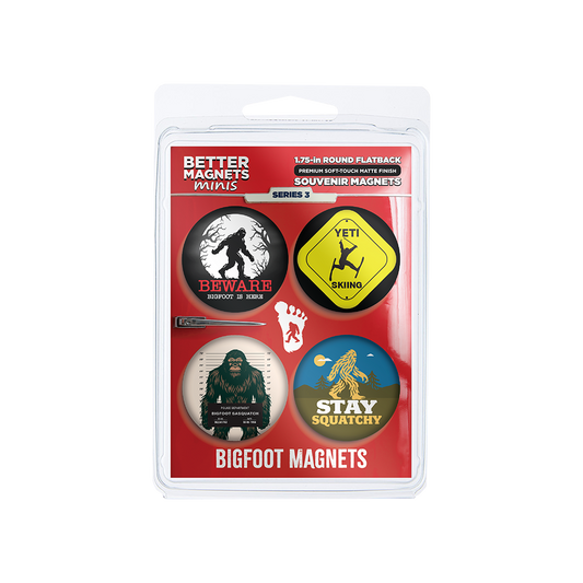 Bigfoot Magnets BM minis 4-Pack | Series 3