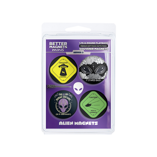 Alien Magnets BM minis 4-Pack |  Series 3