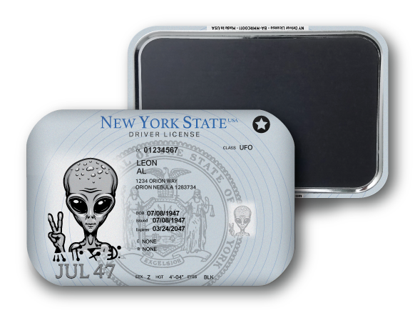 New York Mini Alien Driver License