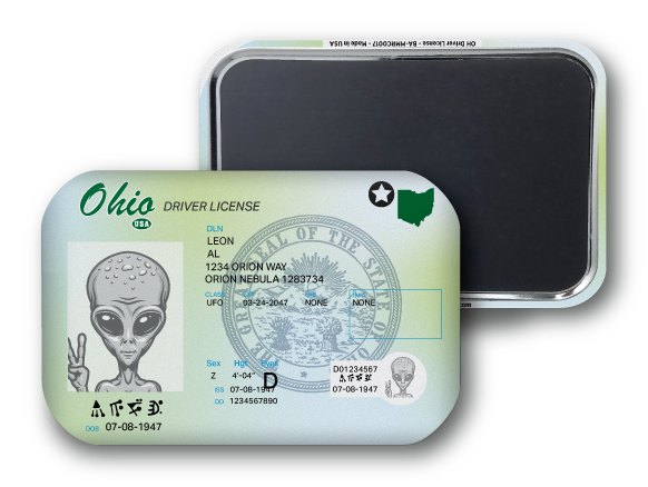 Ohio Mini Alien Driver License