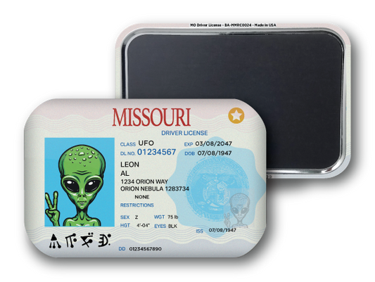 Missouri Mini Alien Driver License