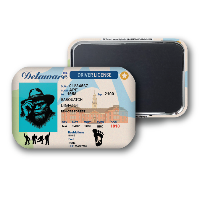 Delaware Mini Bigfoot Driver License