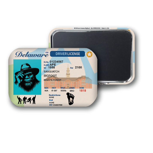 Delaware Mini Bigfoot Driver License