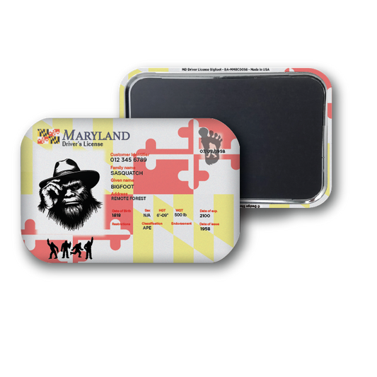 Maryland Mini Bigfoot Driver License