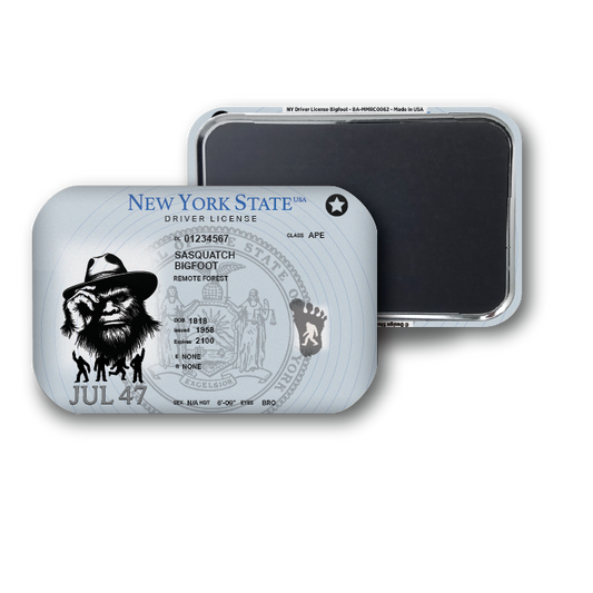 New York Mini Bigfoot Driver License