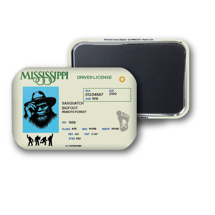 Mississippi Mini Bigfoot Driver License