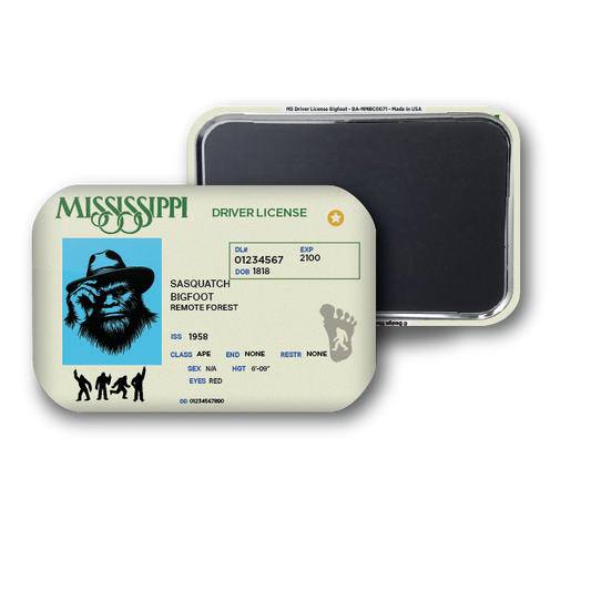 Mississippi Mini Bigfoot Driver License